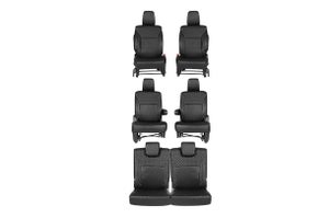 Seat Cover Crystal Luxe Silver Finish | XL6 (Zeta Variant)