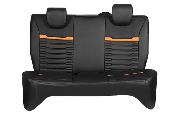 Seat Cover Sunset Orange Grooves Finish  | Alto K10 CNG (L/V/V+)