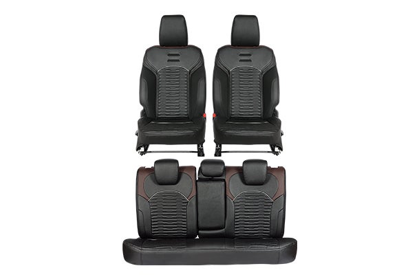 Seat Cover Premium Enigmatic Brown Finish | Grand Vitara (Sigma, Delta, Delta+ Variant)