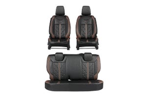 Premium Expedition Brown Finish Seat Cover | Brezza (V Variant)