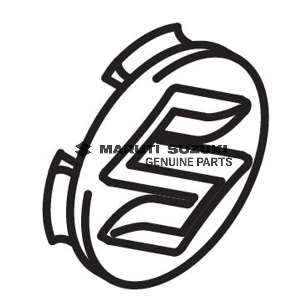 CAPAL WHEEL CENTER (CHROME/BLACK)