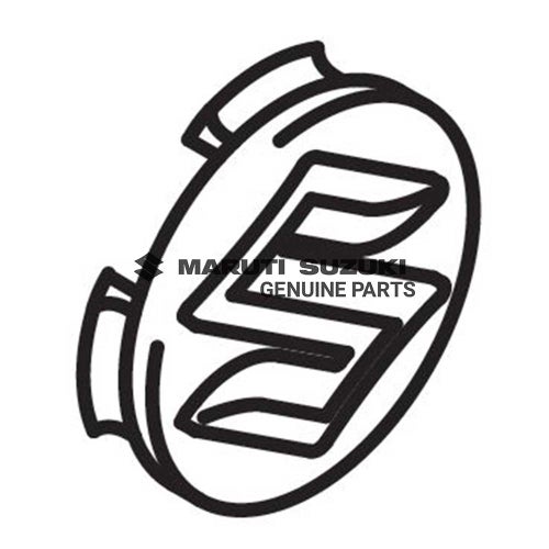CAPAL WHEEL CENTER (CHROME/BLACK)