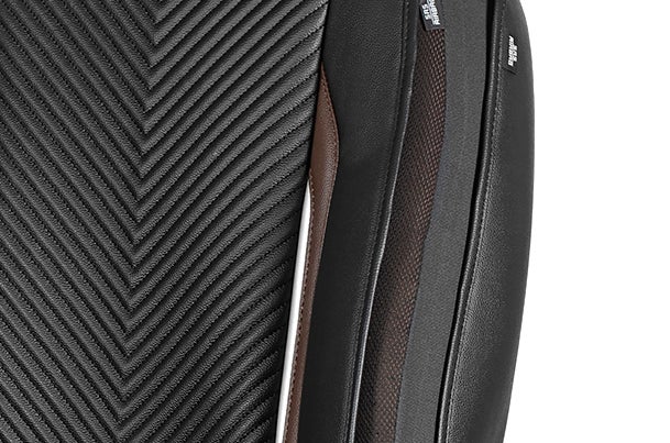 Seat Cover Urban Drift Brown Highlight| Brezza (Z+/Z/V Variant)
