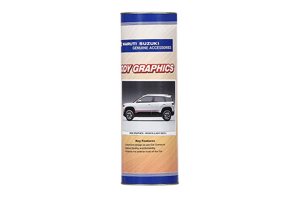 Body Graphics - Pixel Drift Red | | Brezza