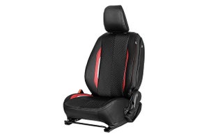 Urban Drift Red Highlight Seat Cover | Brezza ( L-Turbo Variant)