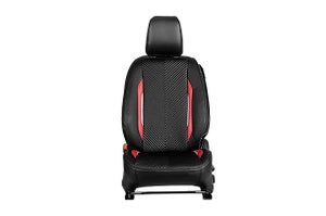 Urban Drift Red Highlight Seat Cover | Brezza ( L-Turbo Variant)