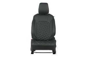Crystal Cross Black Finish Sleeve Seat Cover | Fronx