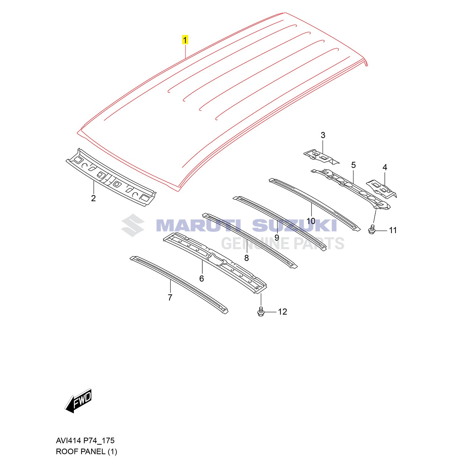 ROOF PANEL