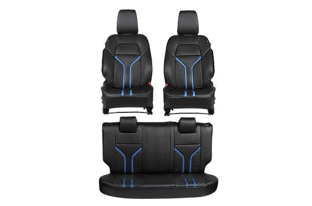 Twilight Blue Drag Finish Seat Cover| New Swift (V/ L Variant)