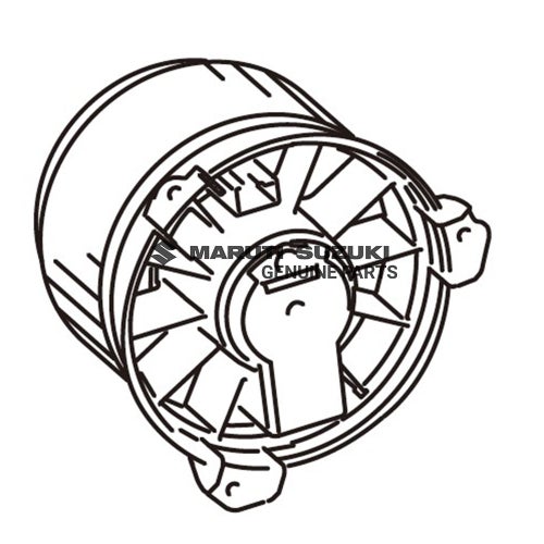MOTOR SUB-ASSY_BLOWER W/FAN