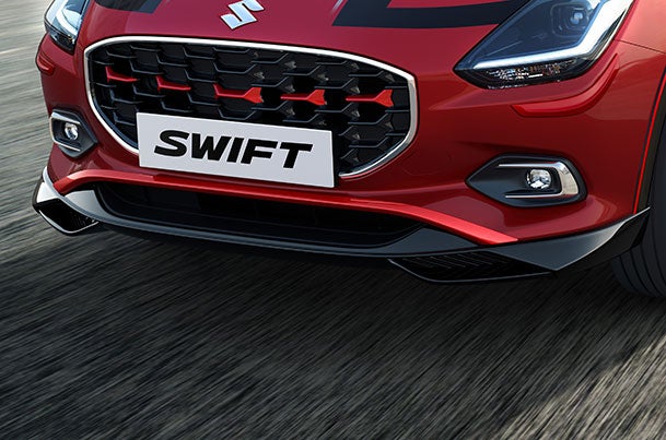 Front Underbody Spoiler - Midnight Black| New Swift