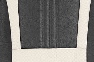 Seat Cover Triad Black Lining Beige Finish | EECO (6 Seater)
