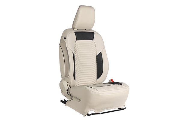Seat Cover Premium Bevel Black Highlight | New Dzire (Z+/Z/V Variant)