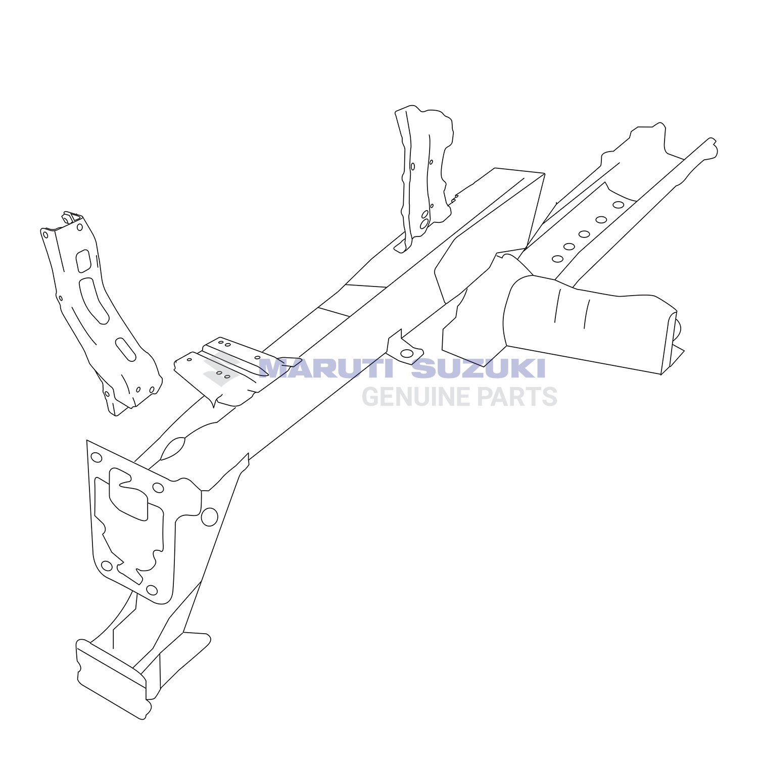 APRON - LEFT SIDE MEMBER ASSY