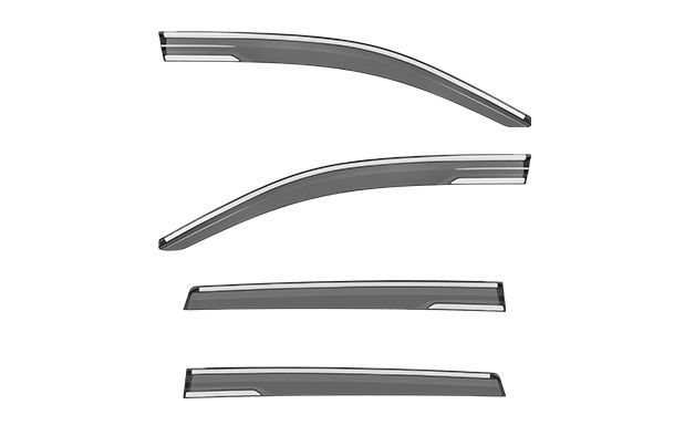 Buy Door Visor - (Midnight Black + Garnish Insert) - INVICTO