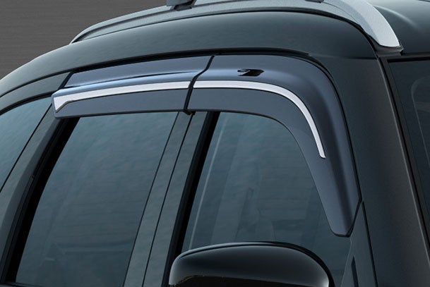 Door Visor - Silver Painted Insert | Victoris