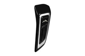Front Door Garnish - Gloss Black & Premium Silver | Brezza
