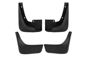 Mud Flap Set -  Front & Rear (Black) | Old Wagon R