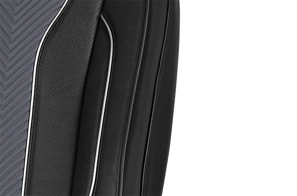 Seat Cover Premium Silver Lining Highlight | Alto K10 CNG (L/V/V+)