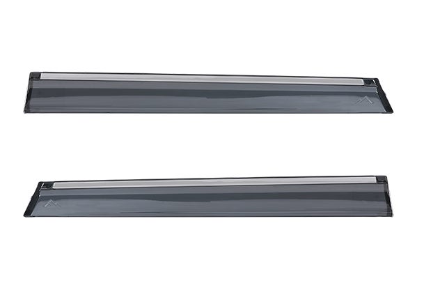 Door Visor - Smoke Chrome Insert | Brezza