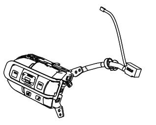 SWITCH ASSEMBLYAUDIO (BLACK/CHROME)