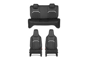 Seat Cover Silver Lining Prism Highlight | Alto K10 CNG (L/V/V+)