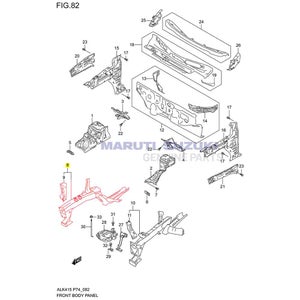 APRON - RIGHT SIDE MEMBER ASSY