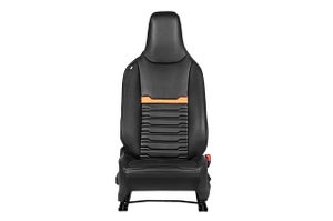 Seat Cover Sunset Orange Grooves Finish | Alto K10