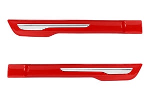 Body Side Moulding (Fire Red with Chrome Insert) | New Celerio