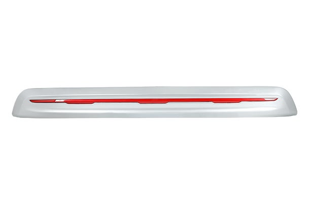 Rear Skid Plate - Splendid Silver & Sizzling Red | Victoris