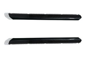 Side Skid Plate - Black + Chrome | Grand Vitara (Sigma, Delta, Zeta, Alpha Variant)