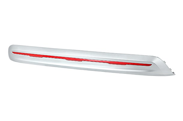 Rear Skid Plate - Splendid Silver & Sizzling Red | Victoris