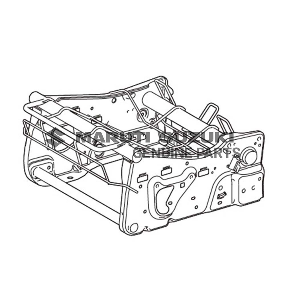 FRAME S/ASSY_NO.1 SEAT CUSH_RH