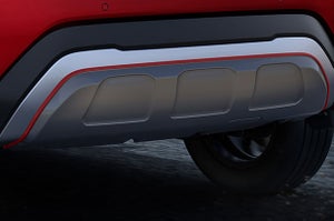 Rear Underbody Spoiler - Grey + Red | Fronx