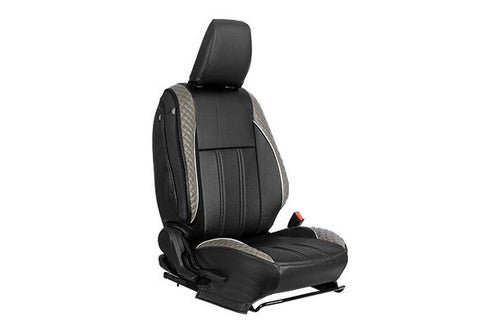 Image of Woods Terrain Greige Liner Seat Cover | Brezza ( L-Turbo Variant)