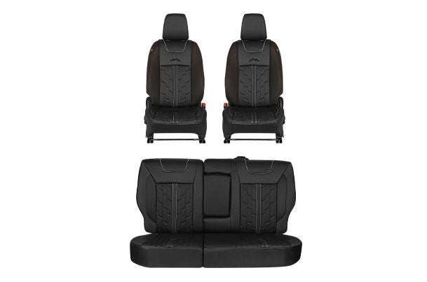 Premium Expedition Silver Finish Seat Cover - Z+/Z/V | Brezza