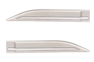 Body Side Moulding - Silver Finish with Chrome Insert | New Brezza (All Variants)
