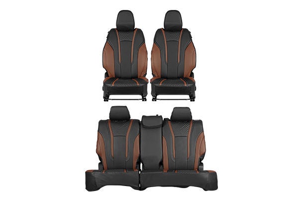 Seat Cover Lightning Cross Bordeaux Finish | e VITARA (Zeta, Delta)