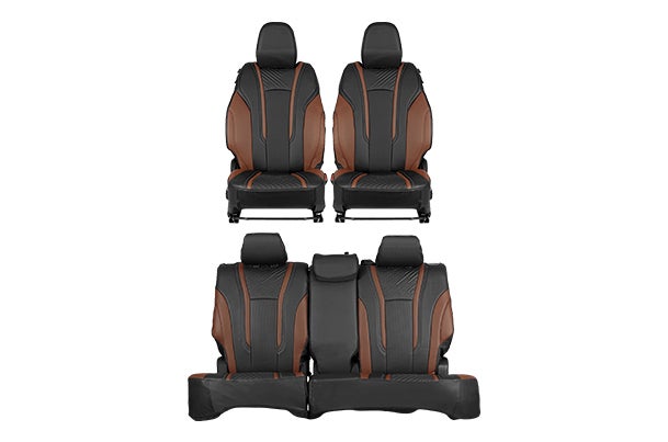 Buy Seat Cover Lightning Cross Bordeaux Finish | e VITARA (Zeta