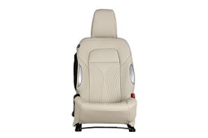 Seat Cover Luxe Silver Waveflow Finish | New Dzire (Z+/Z/V Variant)