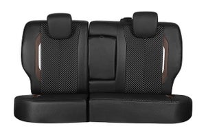 Seat Cover Urban Drift Brown Highlight| Brezza (Z+/Z/V Variant)
