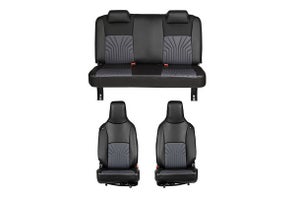 Seat Cover Grey Vector Lining Finish | EECO (6 Seater)