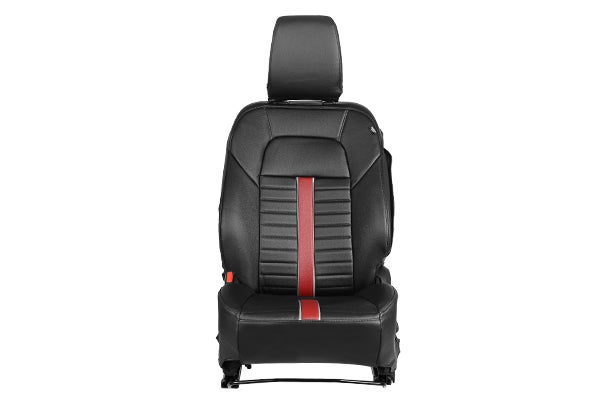 Red Sprint Groove Highlight Seat Cover | New Swift (Z+/ Z Variant)
