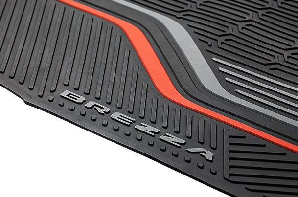 Red Beam Designer Mat | New Brezza (All Variants)