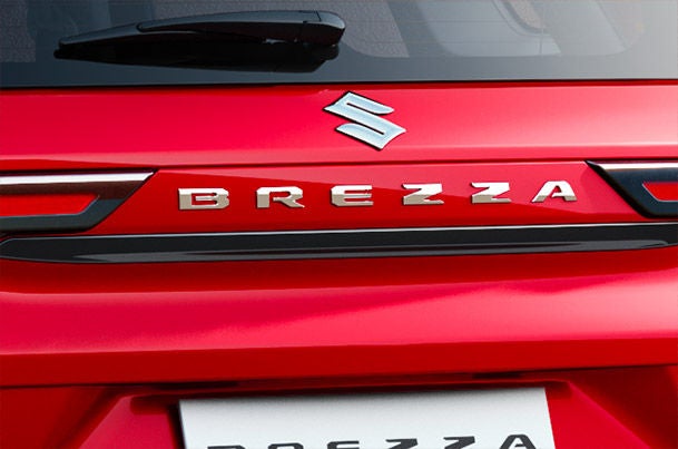 Rear Mid Garnish - Midnight Black | New Brezza (All Variants)