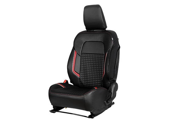 Red Circuit Launch Finish Seat Cover | New Swift (V/ L Variant)