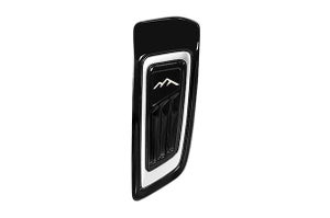 Front Door Garnish - Gloss Black & Premium Silver | Brezza