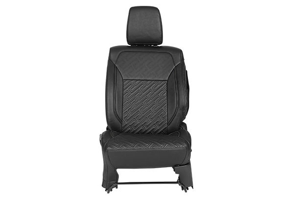 Buy Seat Cover Premium Crossbars Black Finish | XL6 (Zeta Variant
