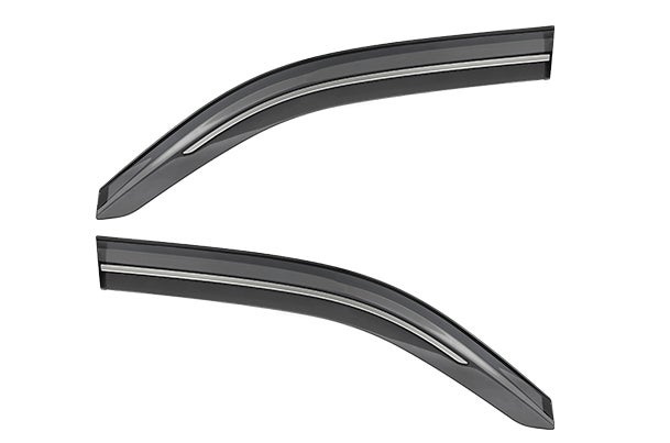 Door Visor - Dark Chrome Insert | Victoris