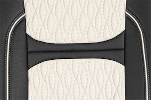 Seat Cover Beige Dew Drops Black Highlight | WagonR (V/Z/Z+)
